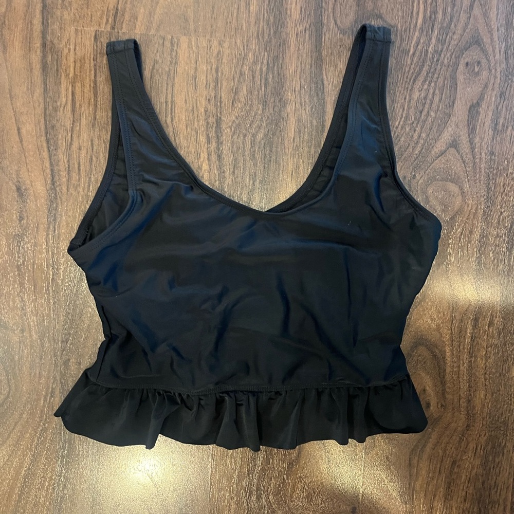 Shein ruffle swimsuit top